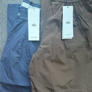 ALO Yoga Blue and Brown Pants
